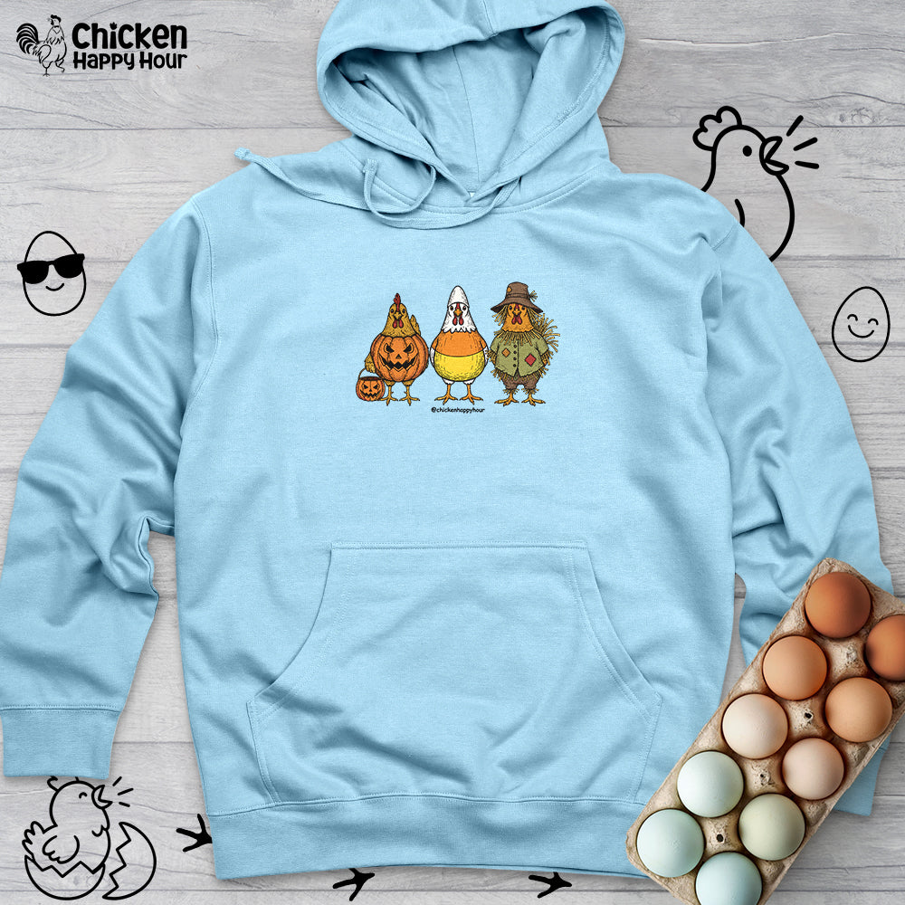 Halloween Chicken Hooded Sweatshirt