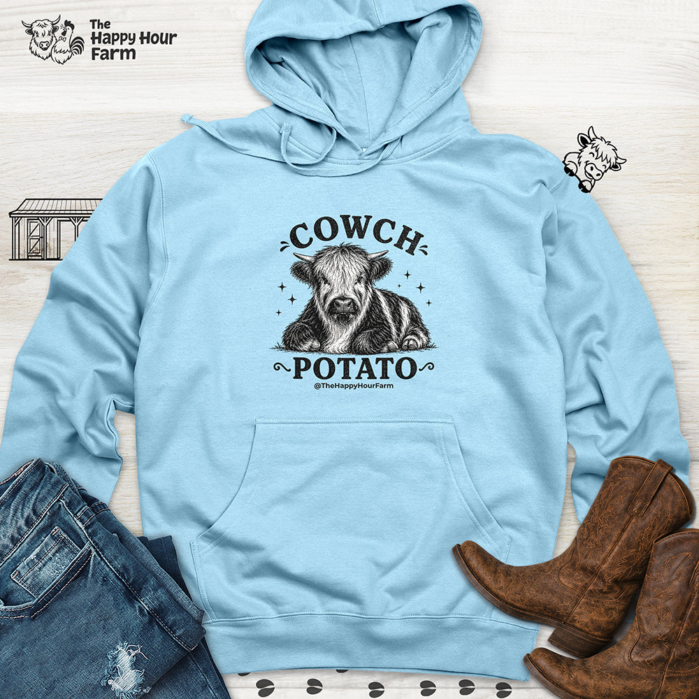 Cowch Potato Hooded Sweatshirt