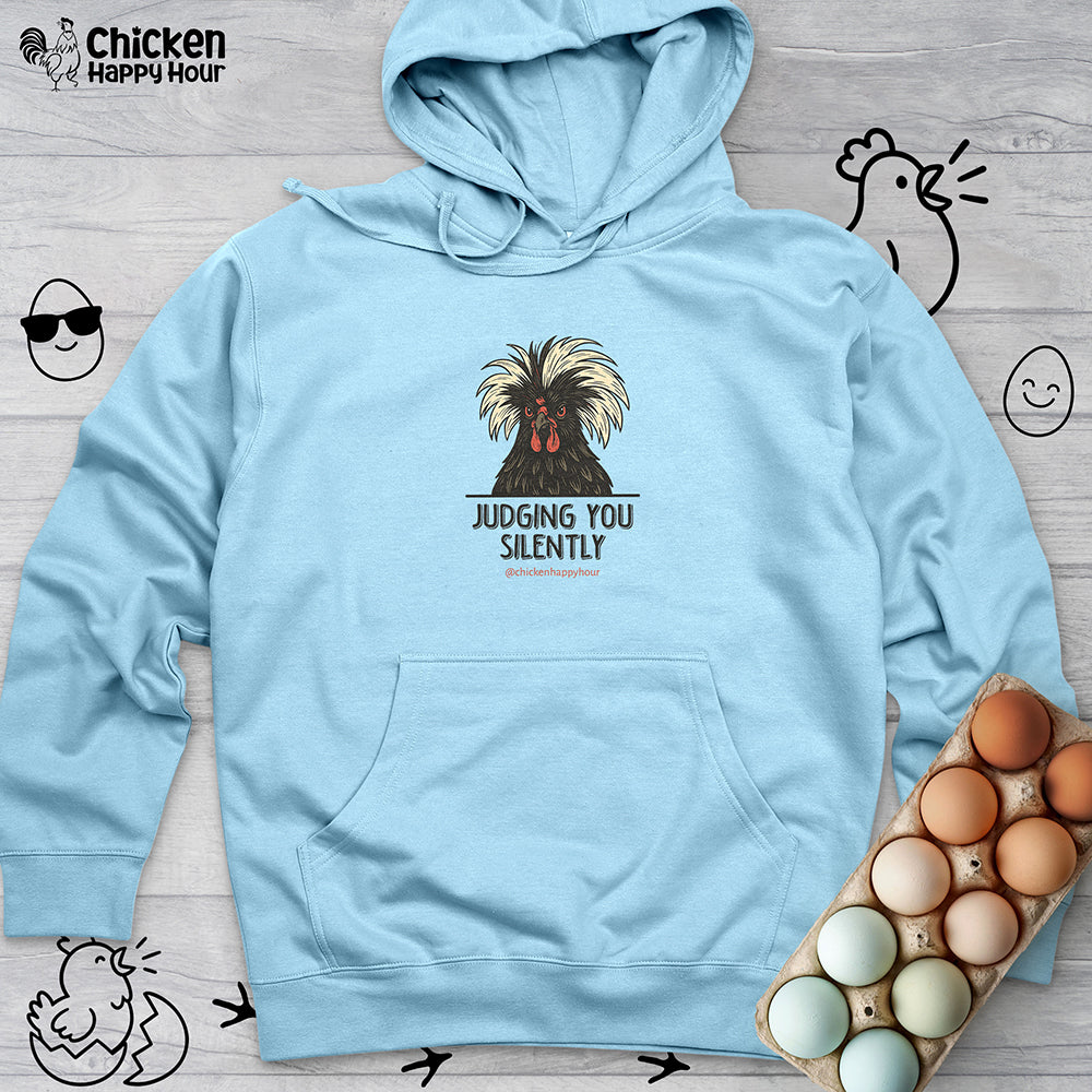 Judging You Silently Hooded Sweatshirt