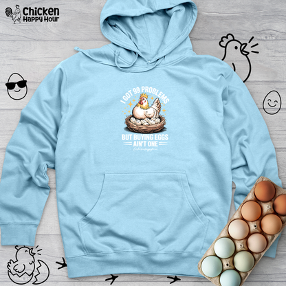 Buying Eggs Hooded Sweatshirt