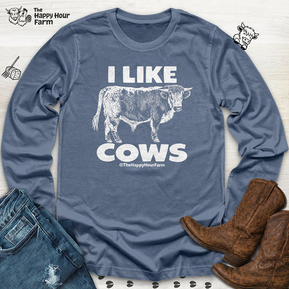 I Like Cows Long Sleeve