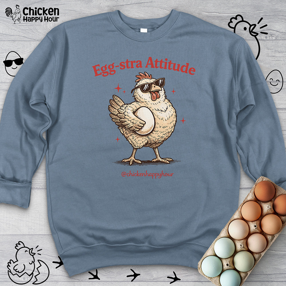 Egg-stra Attitude Sweatshirt