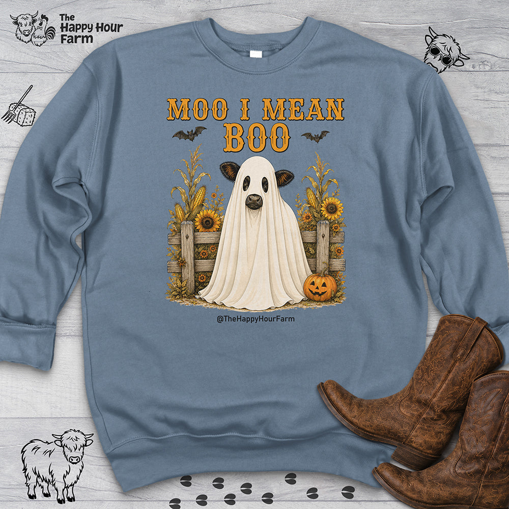 Moo I Mean Boo 2 Sweatshirt