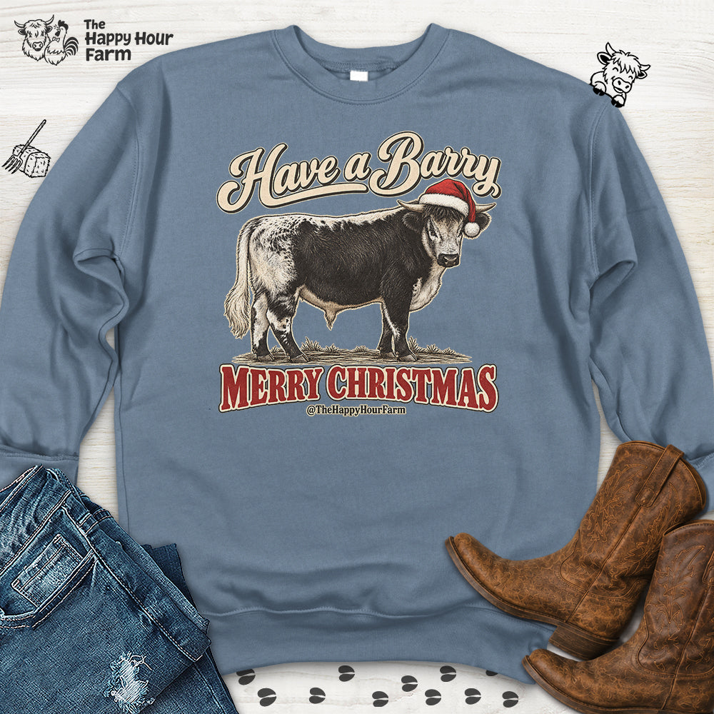 Have a Barry MERRY CHRISTMAS Sweatshirt