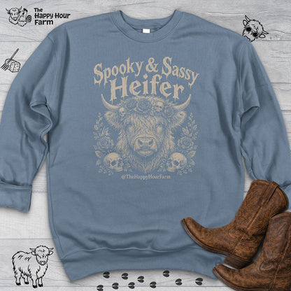 Spooky & Sassy Heifer Sweatshirt