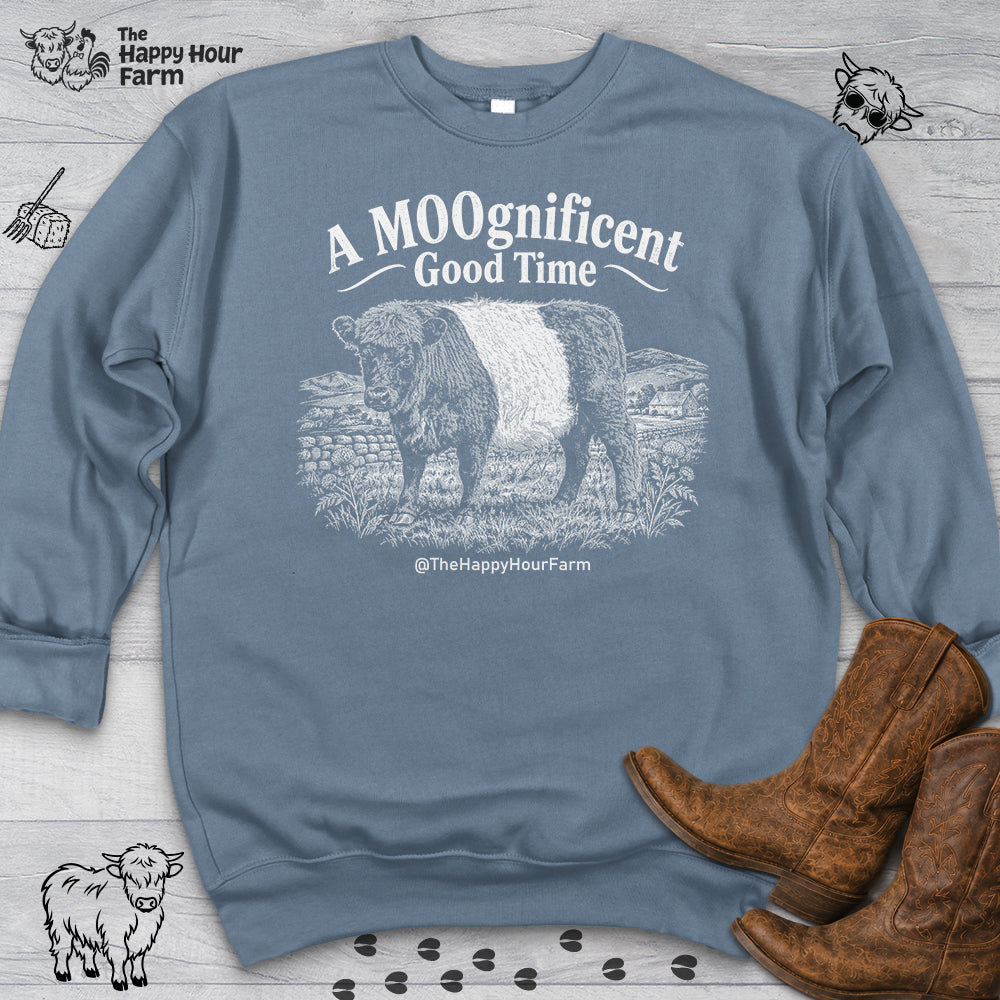 A MOOgnificent Good Time Sweatshirt