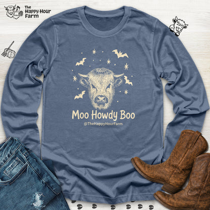 Moo Howdy Boo Long Sleeve