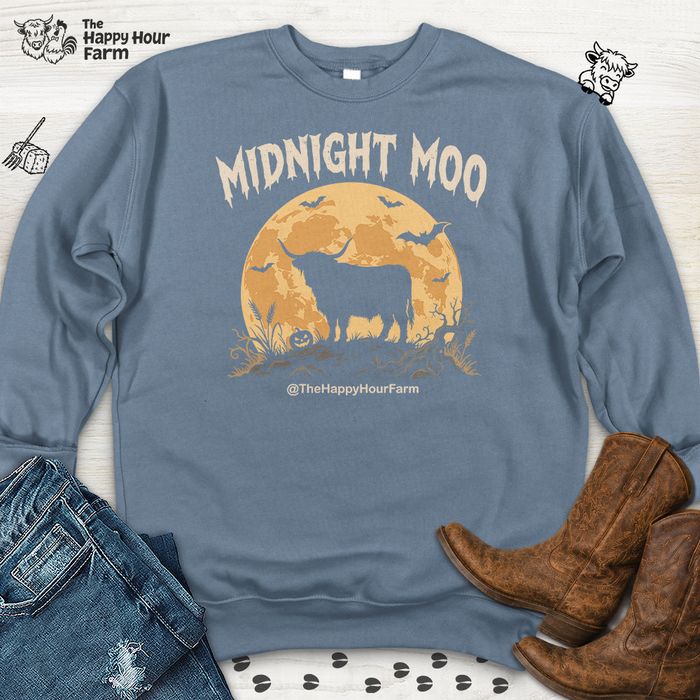 Midnight Moo Sweatshirt
