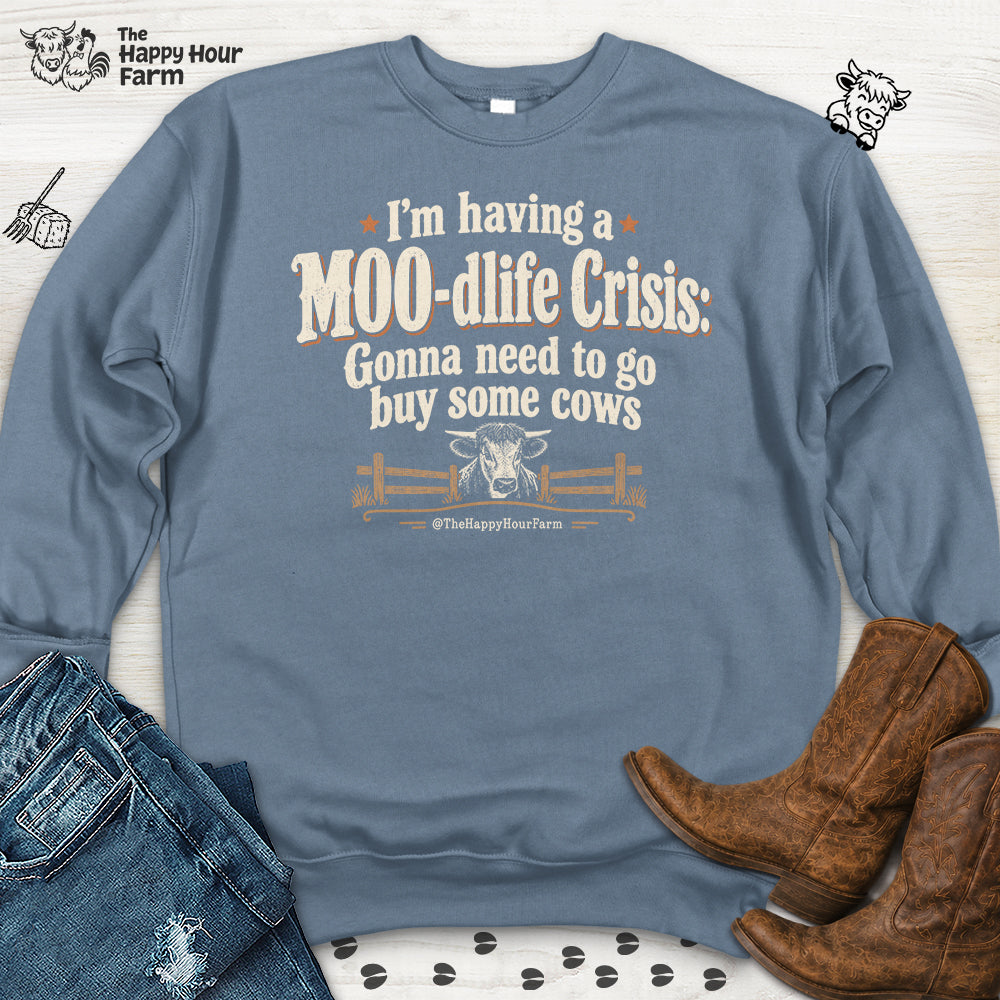 MOO-dlife Crisis Sweatshirt