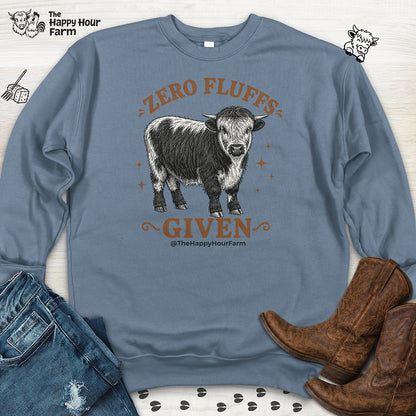 Zero Fluffs Given Sweatshirt