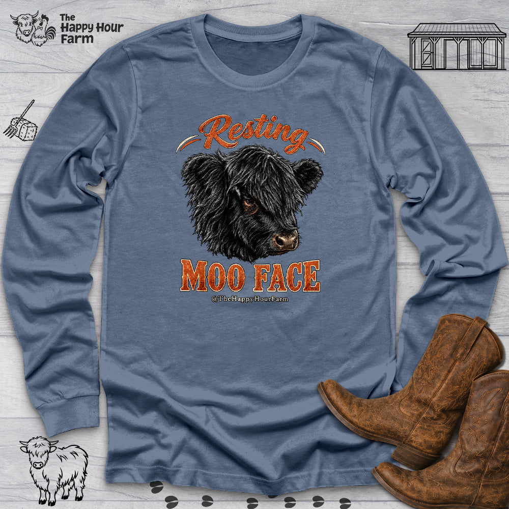 Resting MOO FACE Long Sleeve
