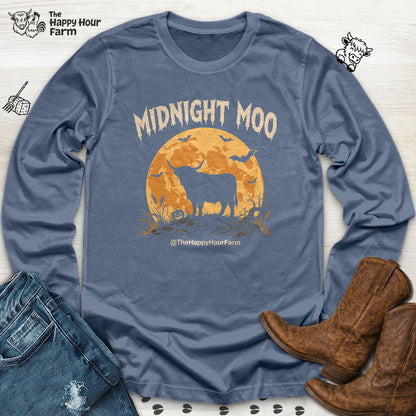Midnight Moo Long Sleeve
