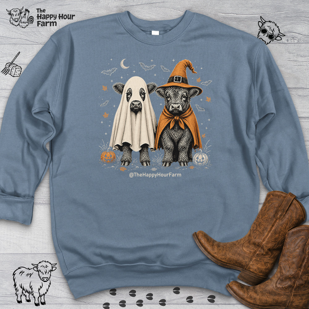 Halloween Cow Sweatshirt