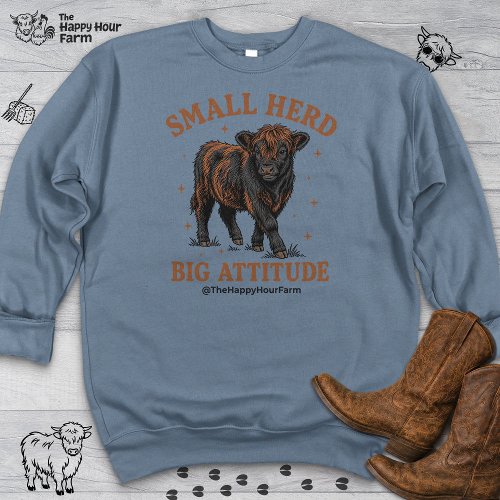 Small Herd Big Attitude Sweatshirt