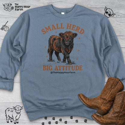 Small Herd Big Attitude Sweatshirt