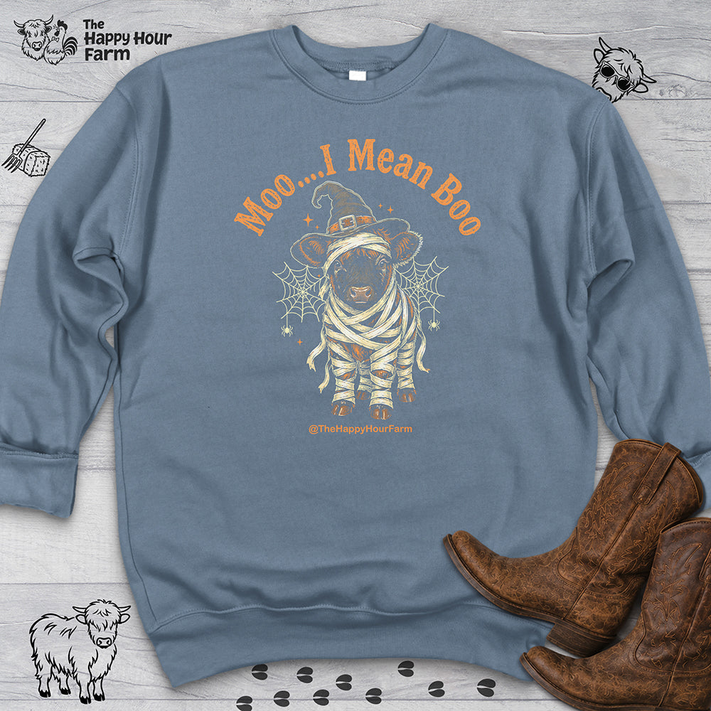 Moo I Mean Boo Sweatshirt