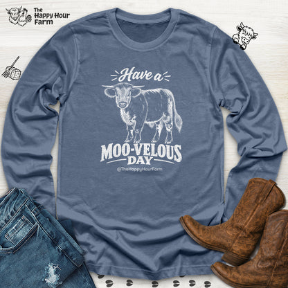 Have a MOO-VELOUS Day Long Sleeve