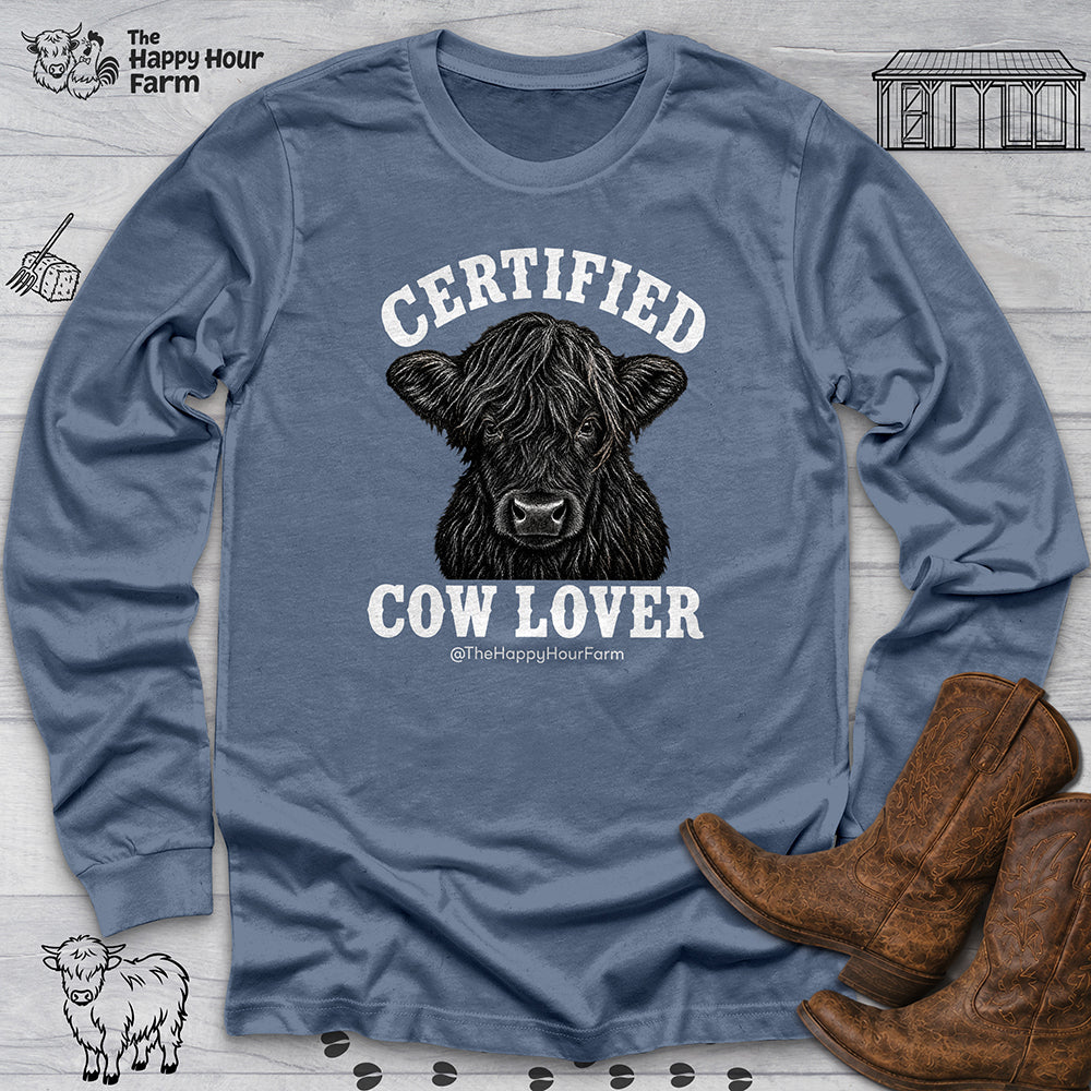 Certified Cow Lover Long Sleeve