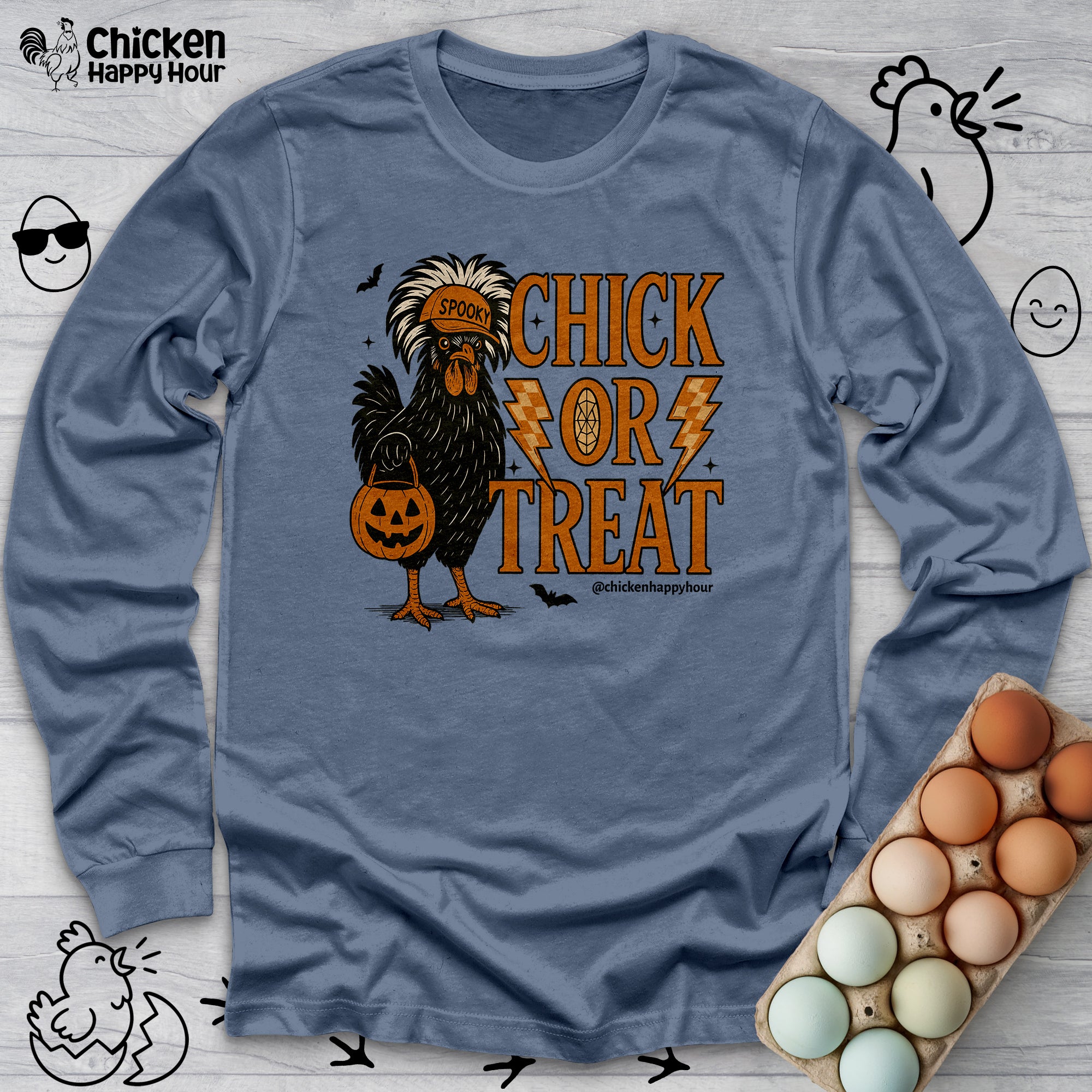Chick or Treat 02 Long Sleeve