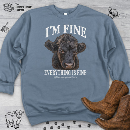 I'm Fine Everything Is Fine Sweatshirt