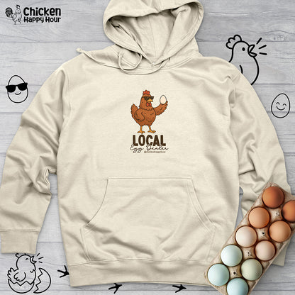 Local Egg Dealer Hooded Sweatshirt