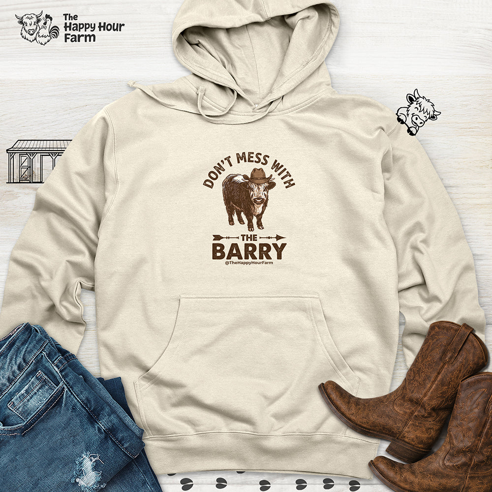 Don't Mess With the Barry Hooded Sweatshirt