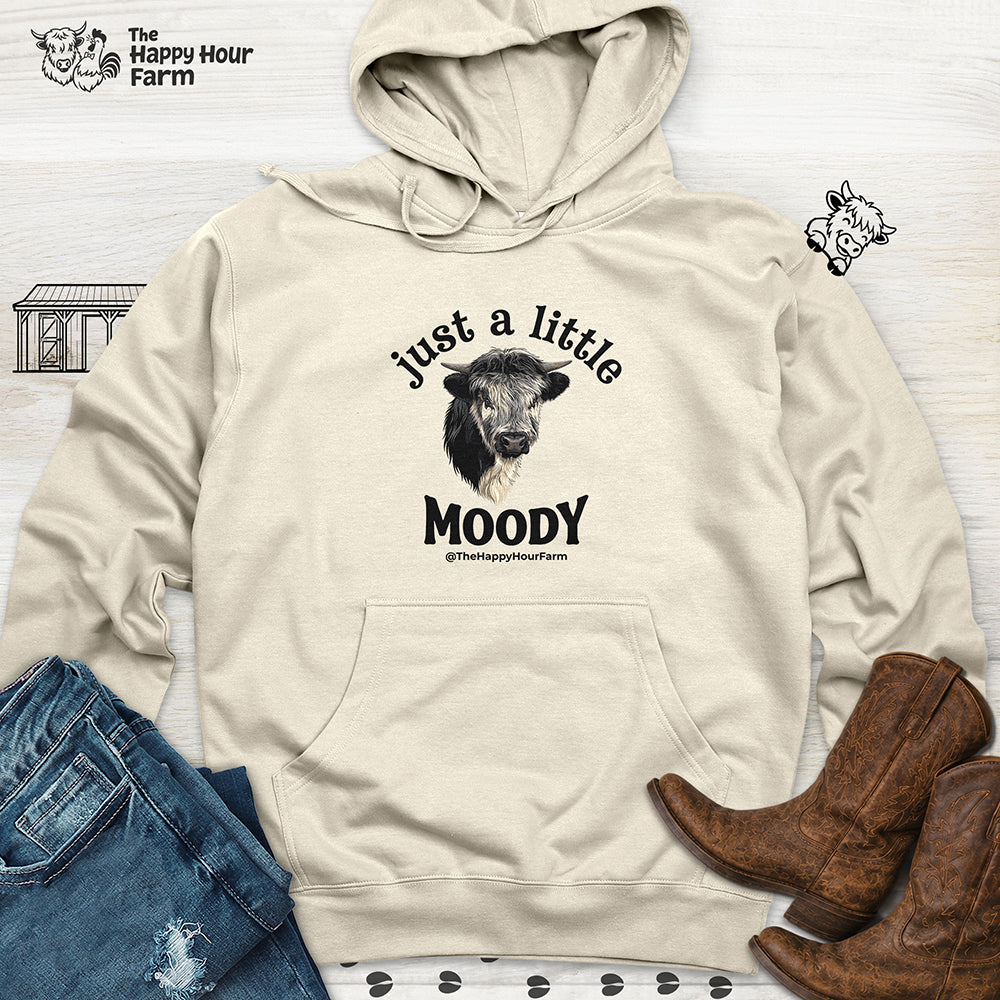 Just a Little Moody Hooded Sweatshirt