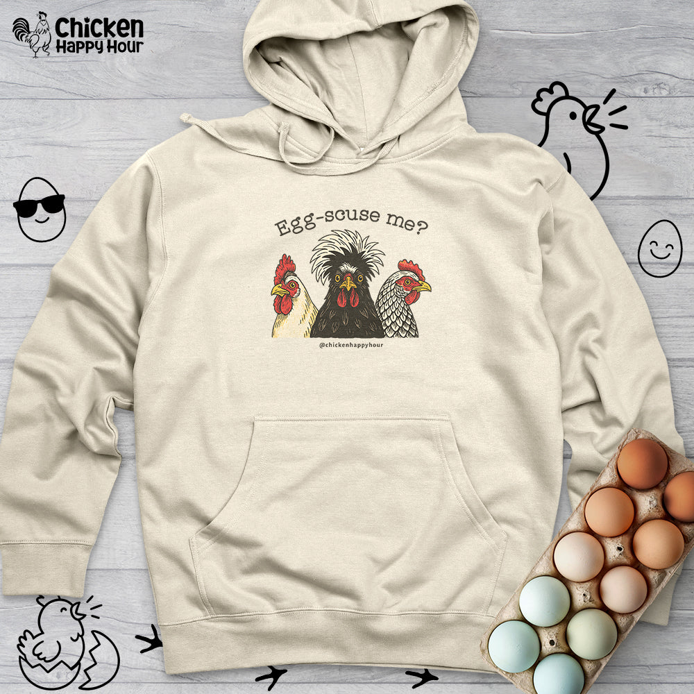 Egg-scuse Me Hooded Sweatshirt