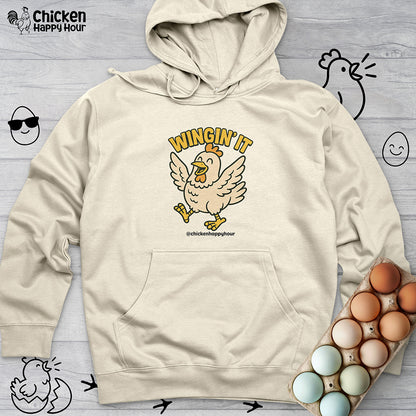 Wingin It Hooded Sweatshirt