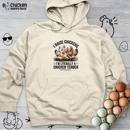 I'm Literally a Chicken Tender Hooded Sweatshirt