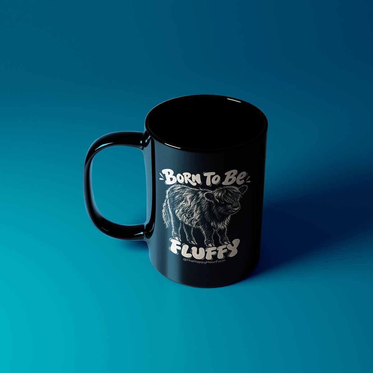 Born To Be Fluffy Coffee Mug