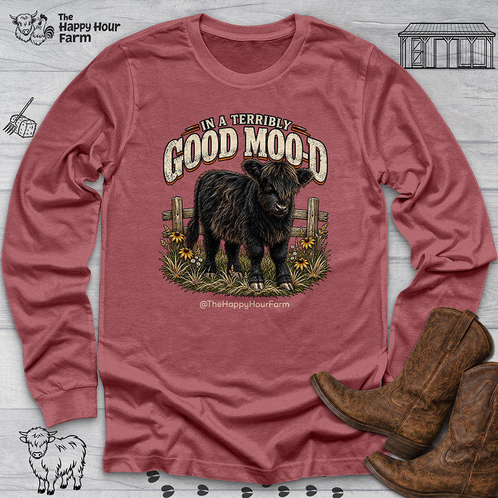 In a Terribly GOOD MOO-D Long Sleeve
