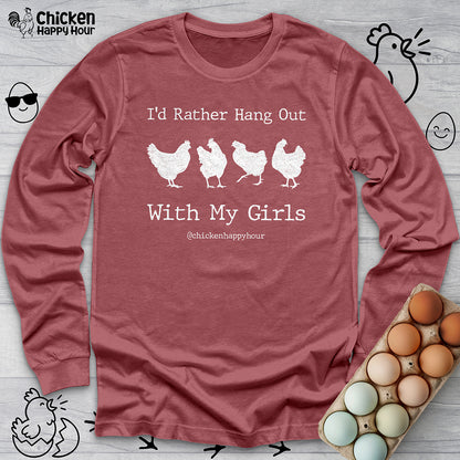 I'd Rather Hang Out Long Sleeve
