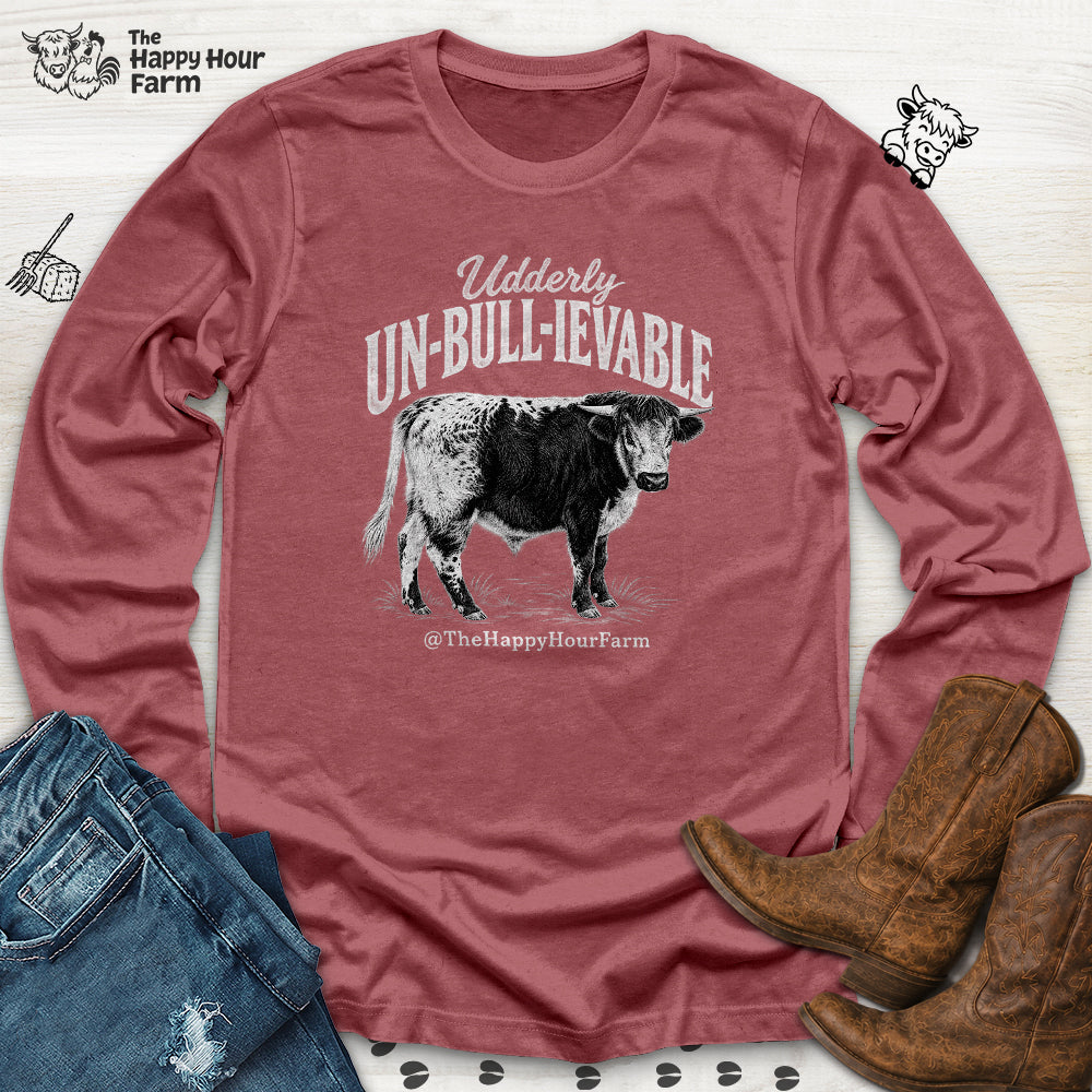 Udderly UN-BULL-IEVABLE Long Sleeve