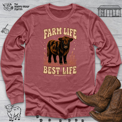 Farm Life Best Life Long Sleeve