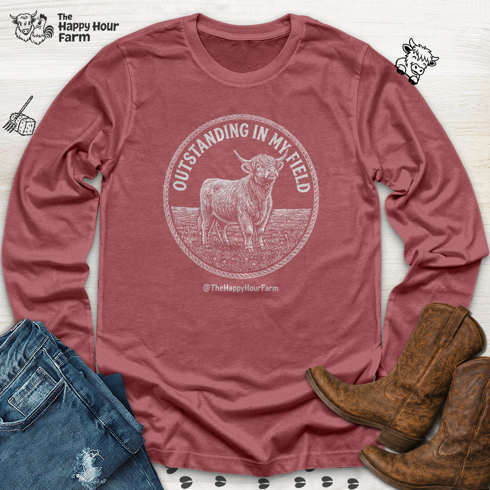 Outstanding In My Field Long Sleeve