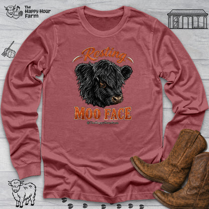 Resting MOO FACE Long Sleeve