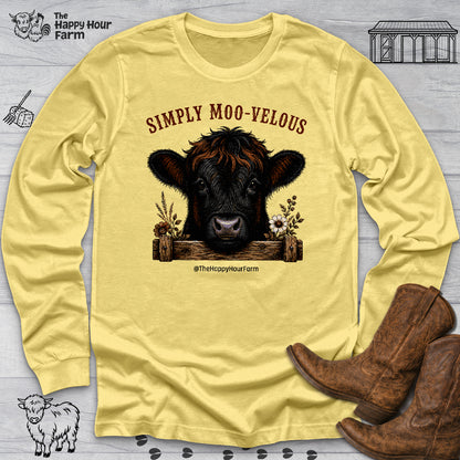 Simply Moo-Velous Long Sleeve