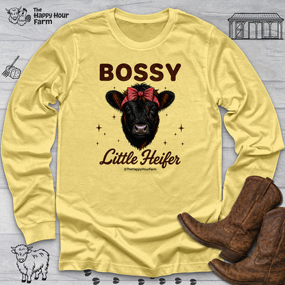 Stay Calm And Moo On Long Sleeve