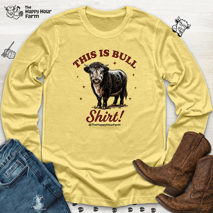 This Is Bull Shirt Long Sleeve