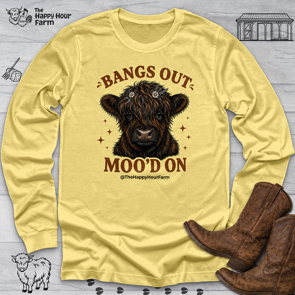 Bangs Out Moo'd On Long Sleeve