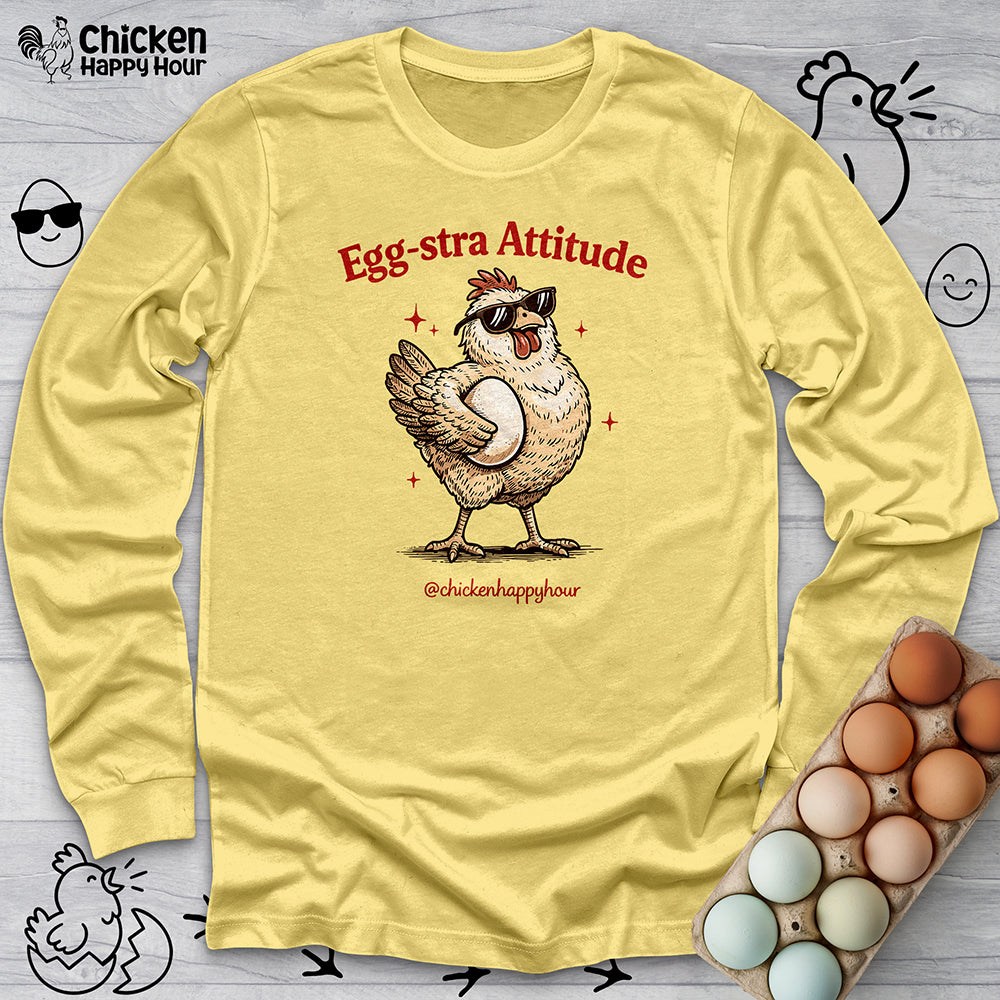 Egg-stra Attitude Long Sleeve