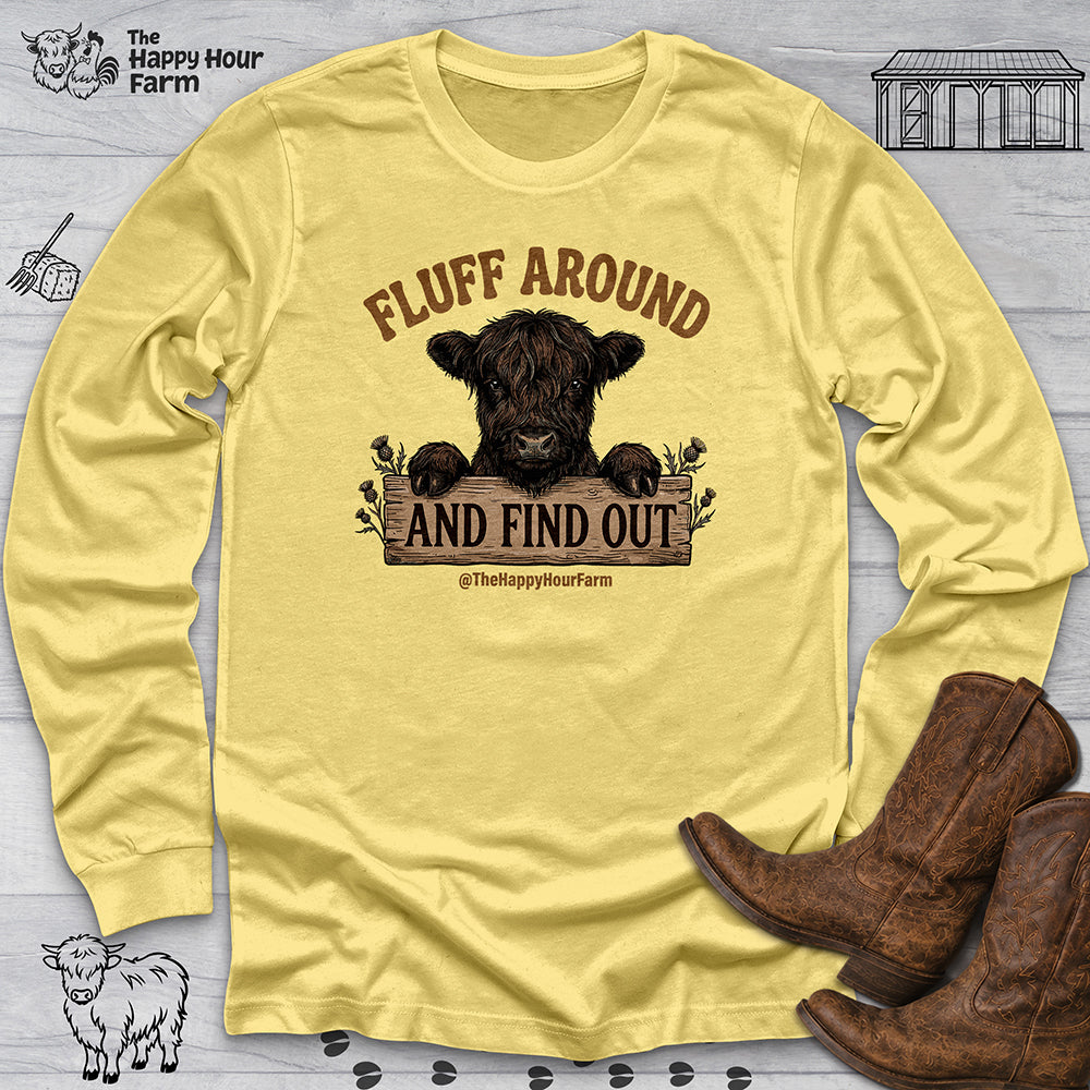 Fluff Around Long Sleeve