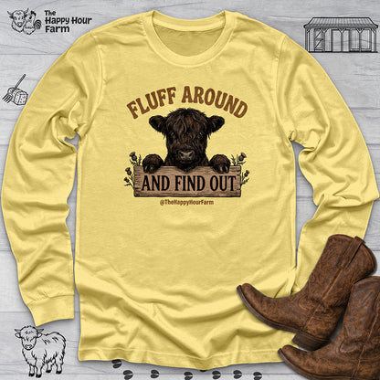 Fluff Around Long Sleeve