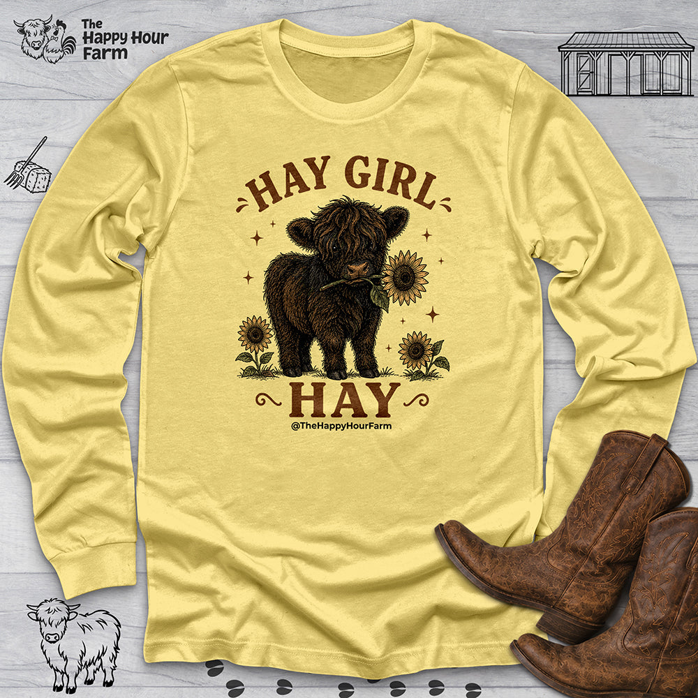 Hay Girl Hay Long Sleeve