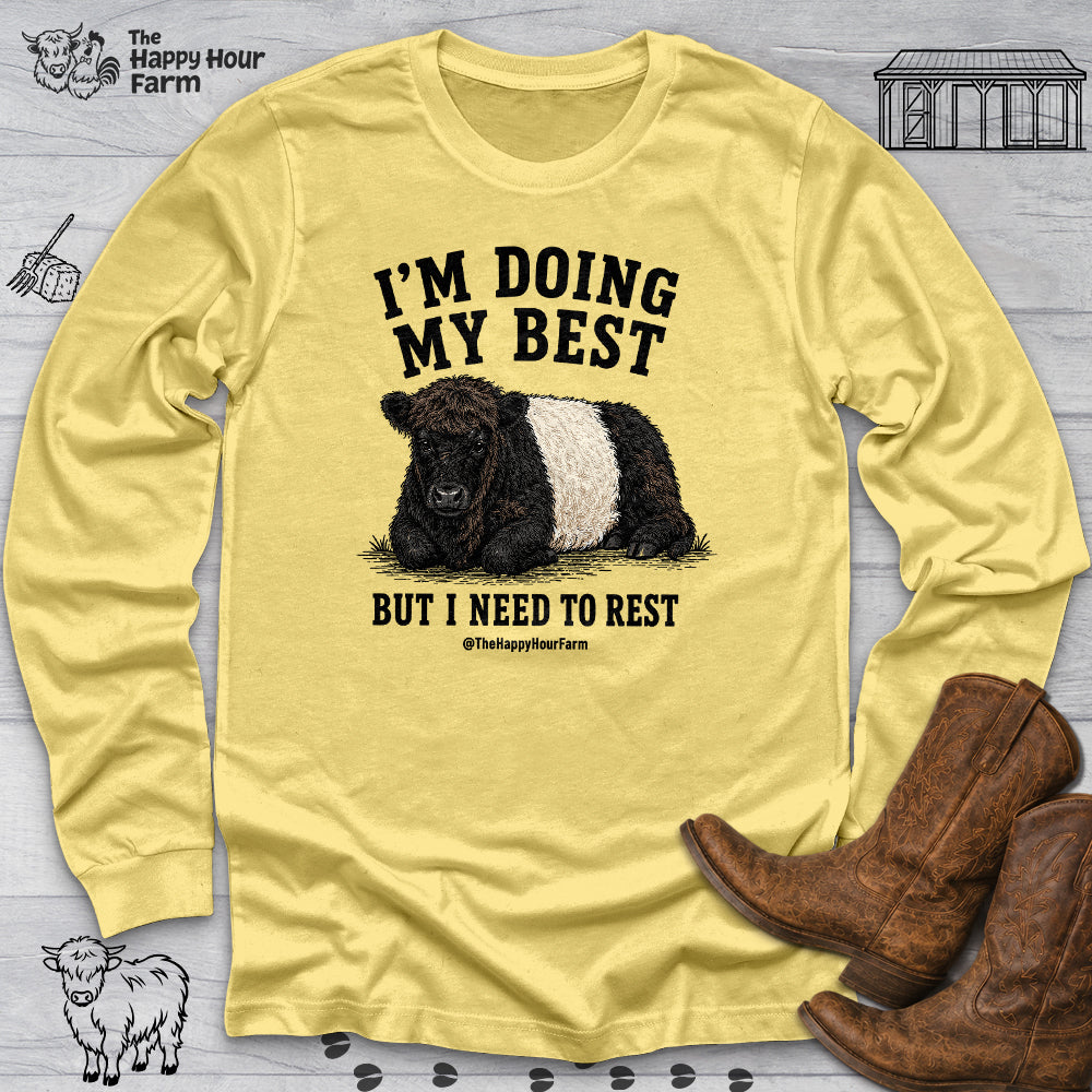 I'm Doing My Best Long Sleeve
