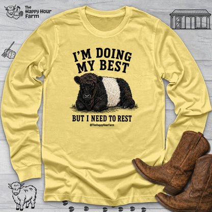 I'm Doing My Best Long Sleeve