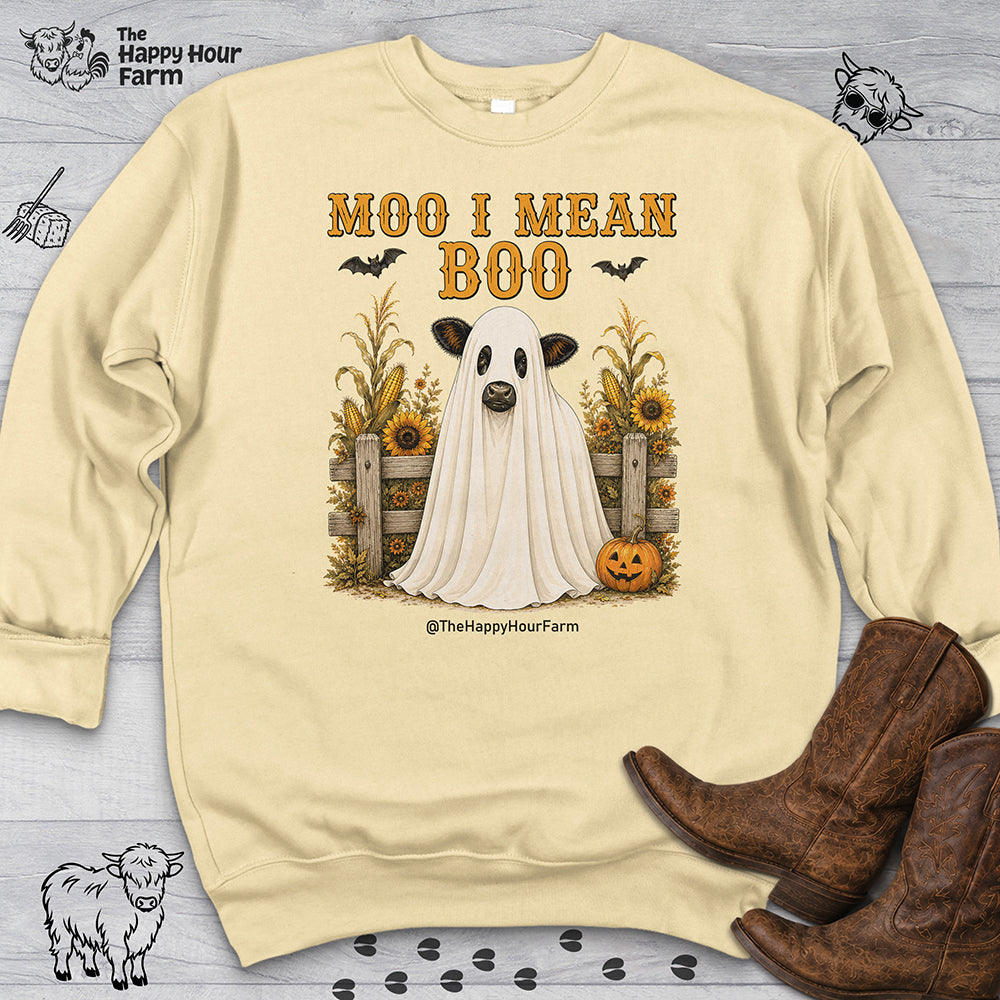Moo I Mean Boo 2 Sweatshirt