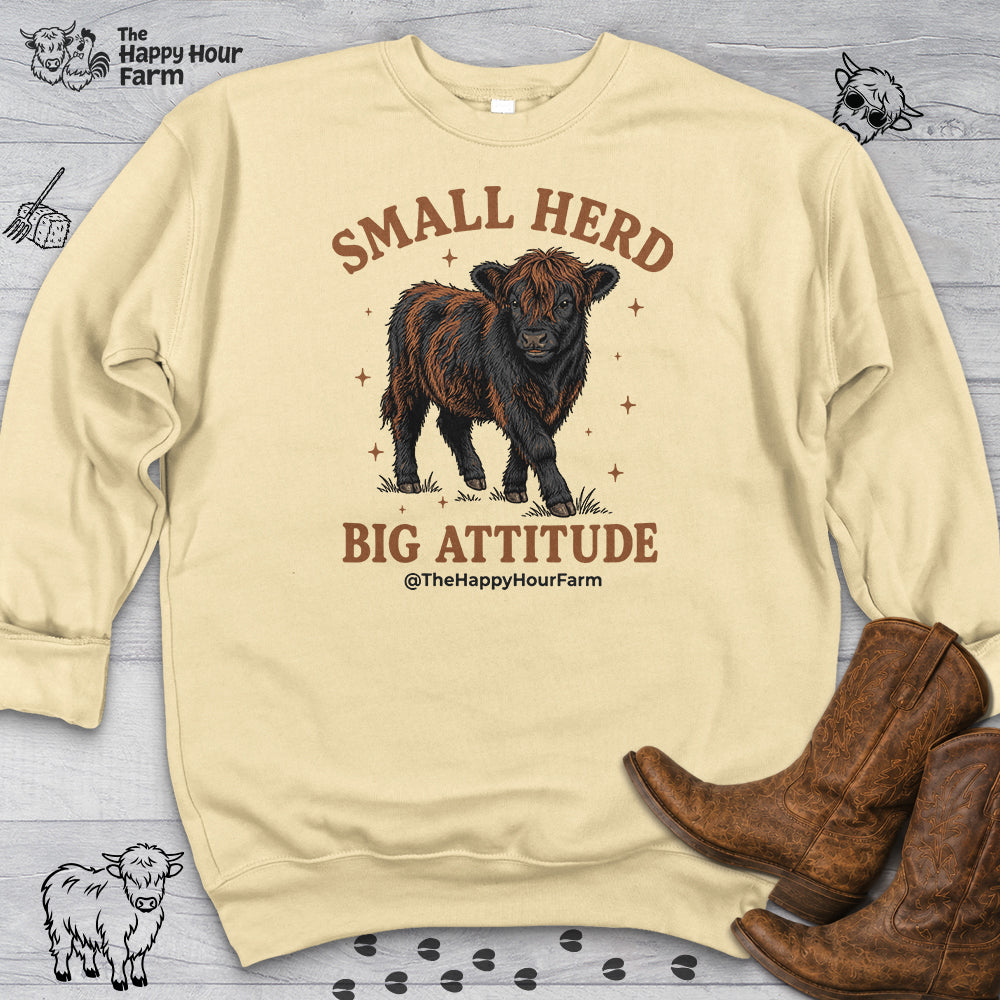 Small Herd Big Attitude Sweatshirt