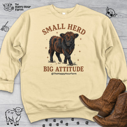 Small Herd Big Attitude Sweatshirt